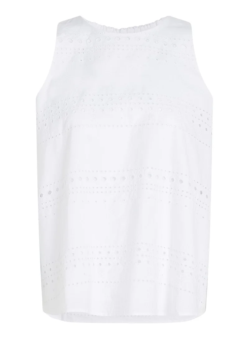 TOMMY HILFIGER Openwork Knitted Top
