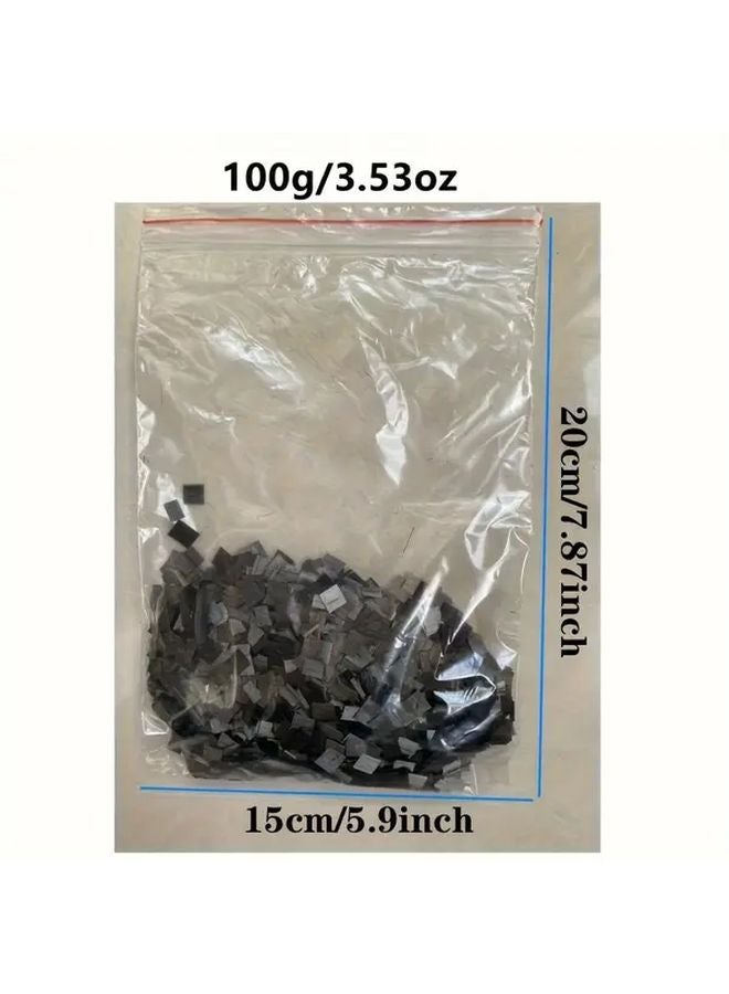 Chopped Carbon Fiber Short Cut Pieces 12mm 100g Forging Patterns DIY Car Repair - Image 4