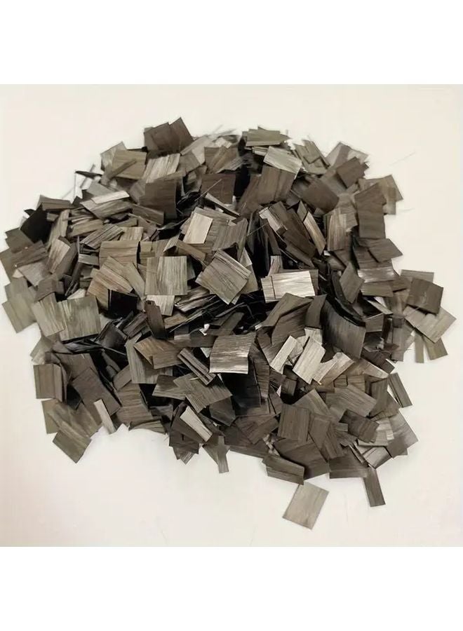 Chopped Carbon Fiber Short Cut Pieces 12mm 100g Forging Patterns DIY Car Repair - Image 5