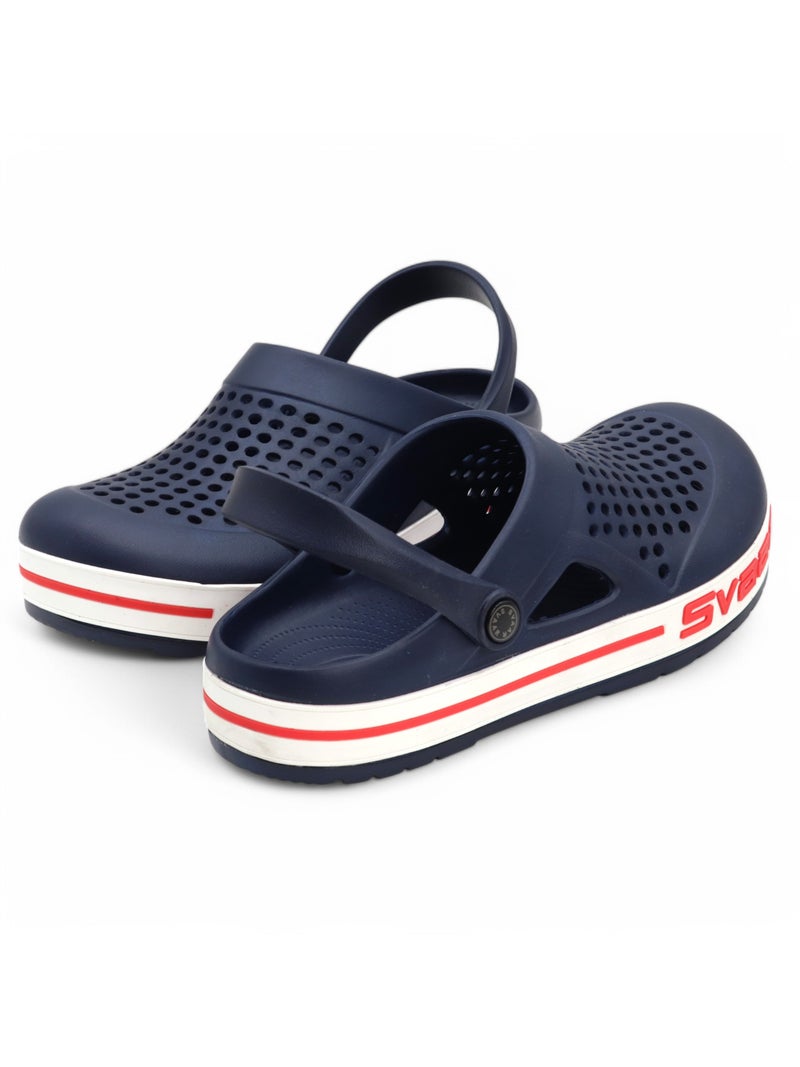 Svaar Men’s Lightweight Comfort Clogs Breathable Sandals with Adjustable Back Strap - Image 4