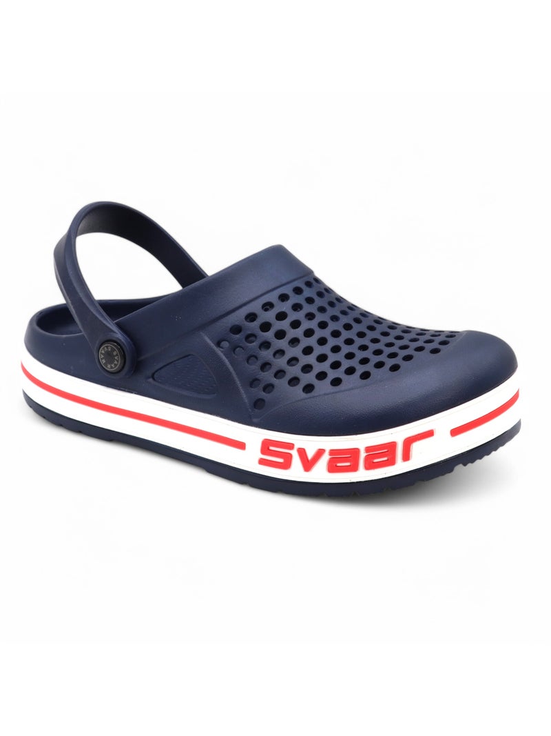 Svaar Men’s Lightweight Comfort Clogs Breathable Sandals with Adjustable Back Strap - Image 3