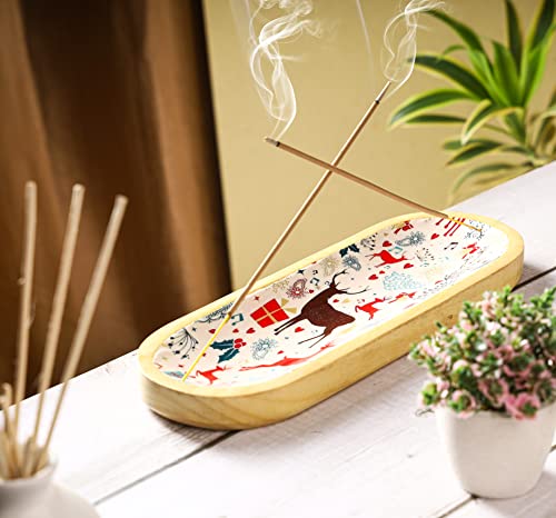 Bless International Bless-French-Vanilla 100%-Natural-Handmade-Hand-Dipped-Incense-Sticks Organic-Chemicals-Charcoal-Free Purification-Relaxation-Positivity-Yoga-Meditation Best-Woods-Scent (25 Sticks (1.4 OZ)) - Image 2