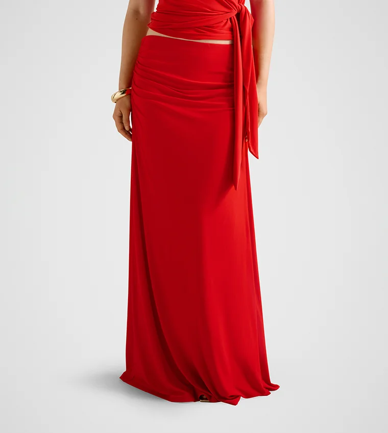 فورايفر نيو Mimi Flute Maxi Skirt
