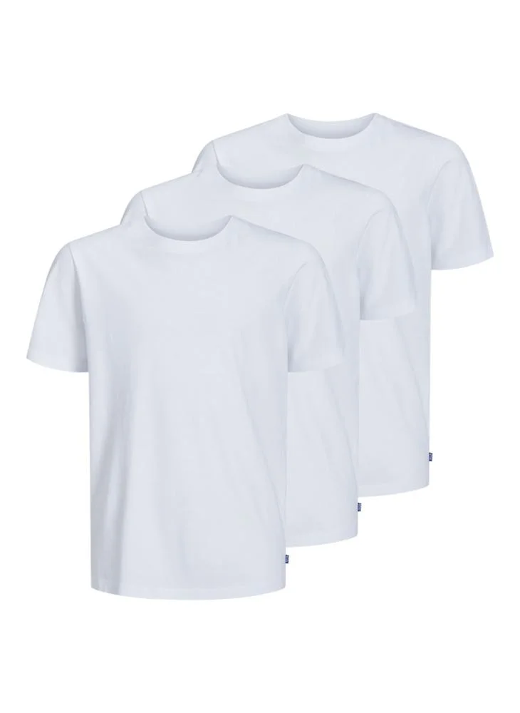 جاك وجونز جونيور Youth 3 Pack Basic Crew Neck T-Shirt