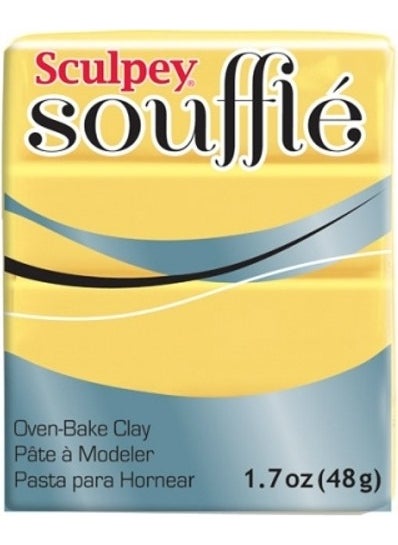 Sculpey - Souffle Polymer Clay 48 Gr. Canary - Image 1
