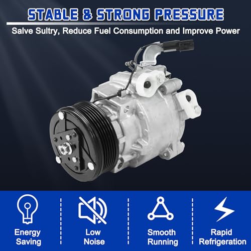 Kessocco CO 29091C 7813A212 AKS200A402C Car AC Compressor with Clutch Replacement for Mitsubishi Lancer Outlander Sport 2008-2015 - Image 5
