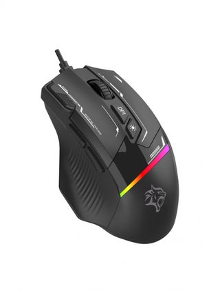 7200 DPI Gaming Mouse 8 Programmable Keys - Black