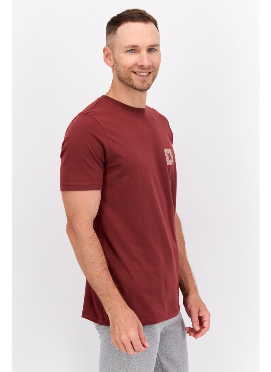 Men Sportswear Fit Short Sleeve Training T-Shirt, Maroon - pzsku/Z9B0FE6E1D404CEB64FFFZ/45/_/1737728158/b343d856-7763-4dca-a3fa-29253bb24bee