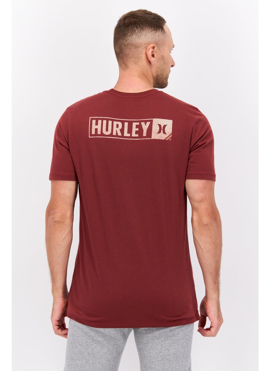 Men Sportswear Fit Short Sleeve Training T-Shirt, Maroon - pzsku/Z9B0FE6E1D404CEB64FFFZ/45/_/1737728162/cf502939-8b04-4692-8821-8d68319aca9b