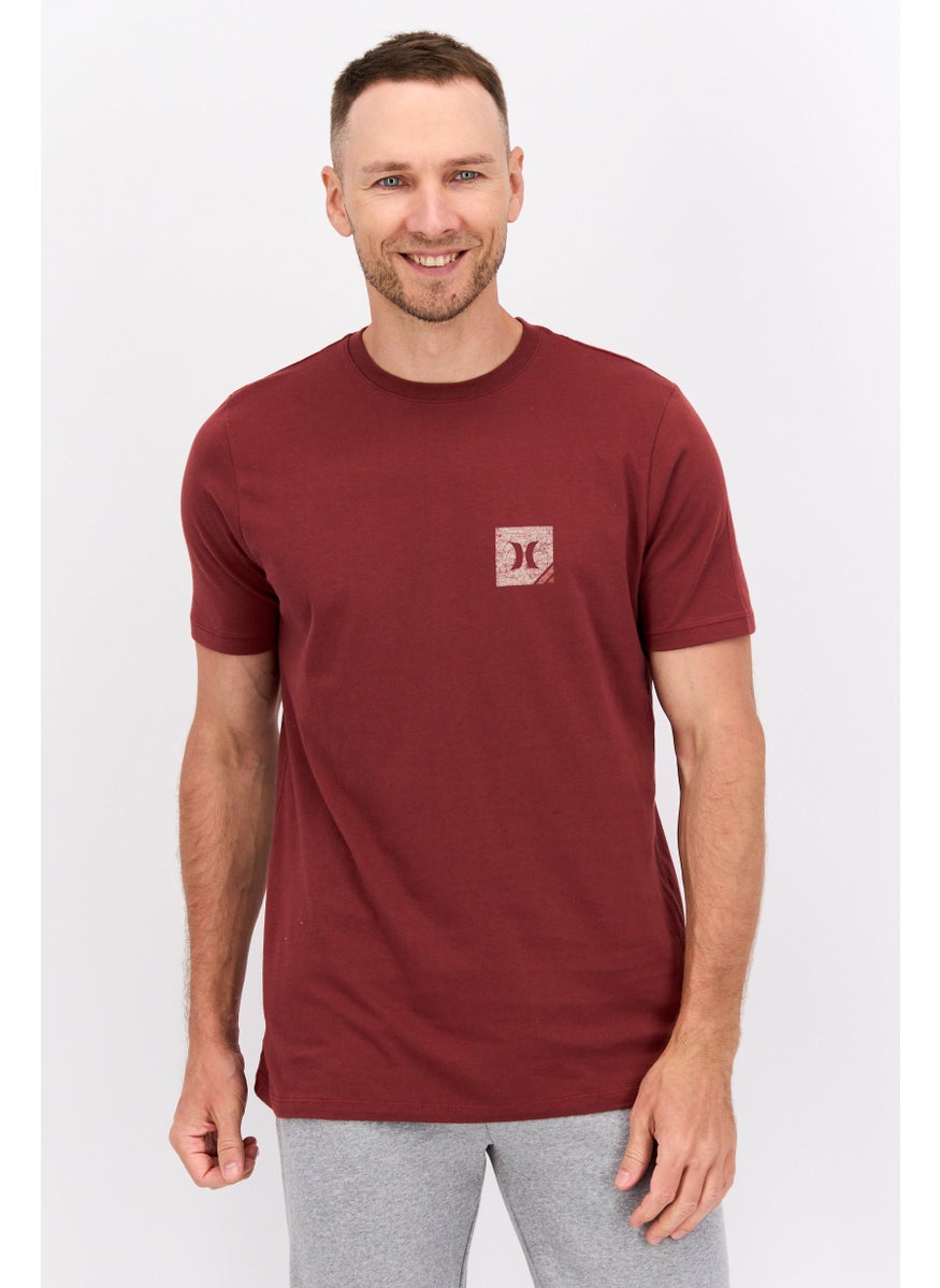 Men Sportswear Fit Short Sleeve Training T-Shirt, Maroon - pzsku/Z9B0FE6E1D404CEB64FFFZ/45/_/1737728318/c2c97fbe-a717-4e1d-8420-f9347dc73f8b