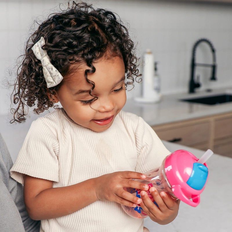 the FIRST years كوب شرب ميني ماوس للأطفال من ديزني - كوب شرب للأطفال بغطاء قابل للفتح - 18 شهرًا وما فوق - 10 أونصات - Image 5