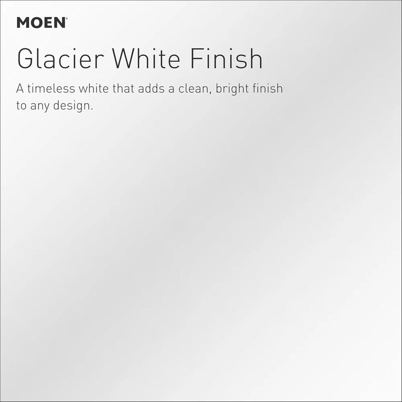 MOEN R8918W Home Care 18-Inch Concealed Screw Bath Safety Bathroom Grab Bar, Glacier White - Image 3