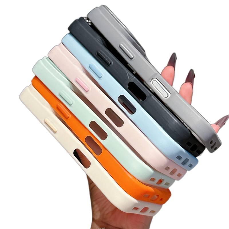 غطاء واقي بسيليكون لـ iPhone 11 Pro Max مع حامل قائم وملمس ناعم مع مقاوم للصدمات مع حماية من السقوط باللون برتقالي بوظيفة حامل من السيليكون - Veloris - Image 3