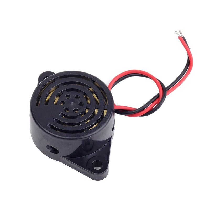 Cylewet 5Pcs SFM-27 DC 3-24V Electronic Buzzer Alarm Sounder Continuous Sound Beep (Pack of 5) CYT1083 - Image 2