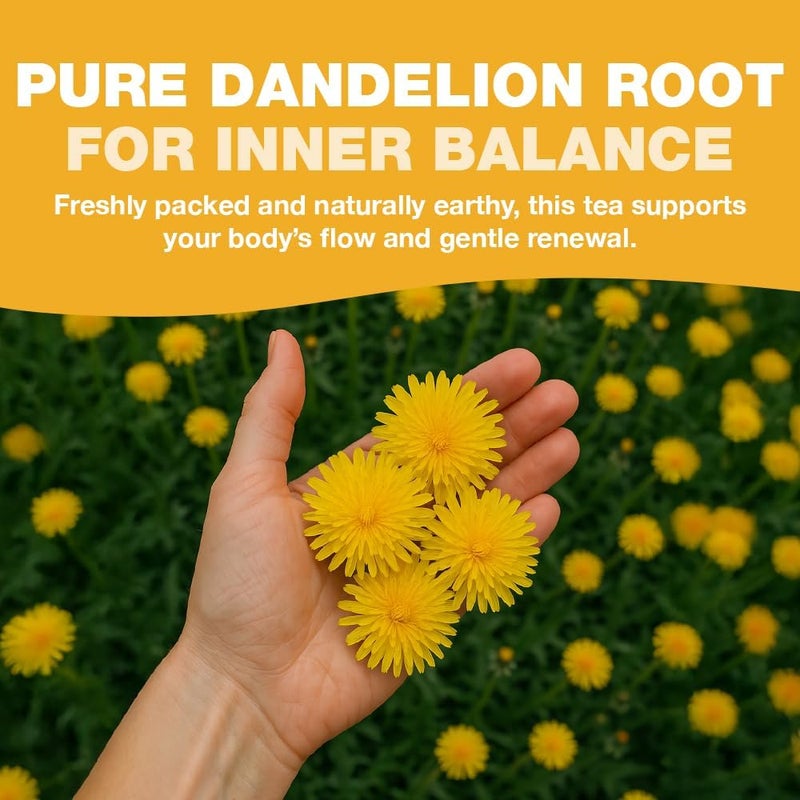 HANDPICK Dandelion Root Tea Bags - 100 Count - Image 4