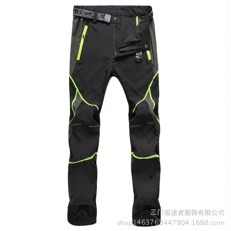 Womens Quick Dry Hiking Pants Stretch Lightweight Breathable Wine Red S Outdoor - Image 4