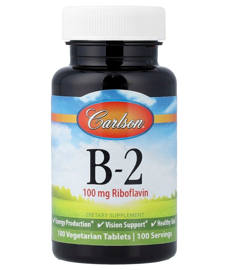 Vitamin B-2 100 Vegetarian Tablets