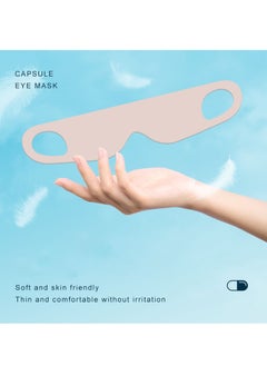 Generic 2pcs sleeping eye mask, capsule eye mask, skin-friendly, breathable and light-blocking, portable and compact for travel  - Image 2