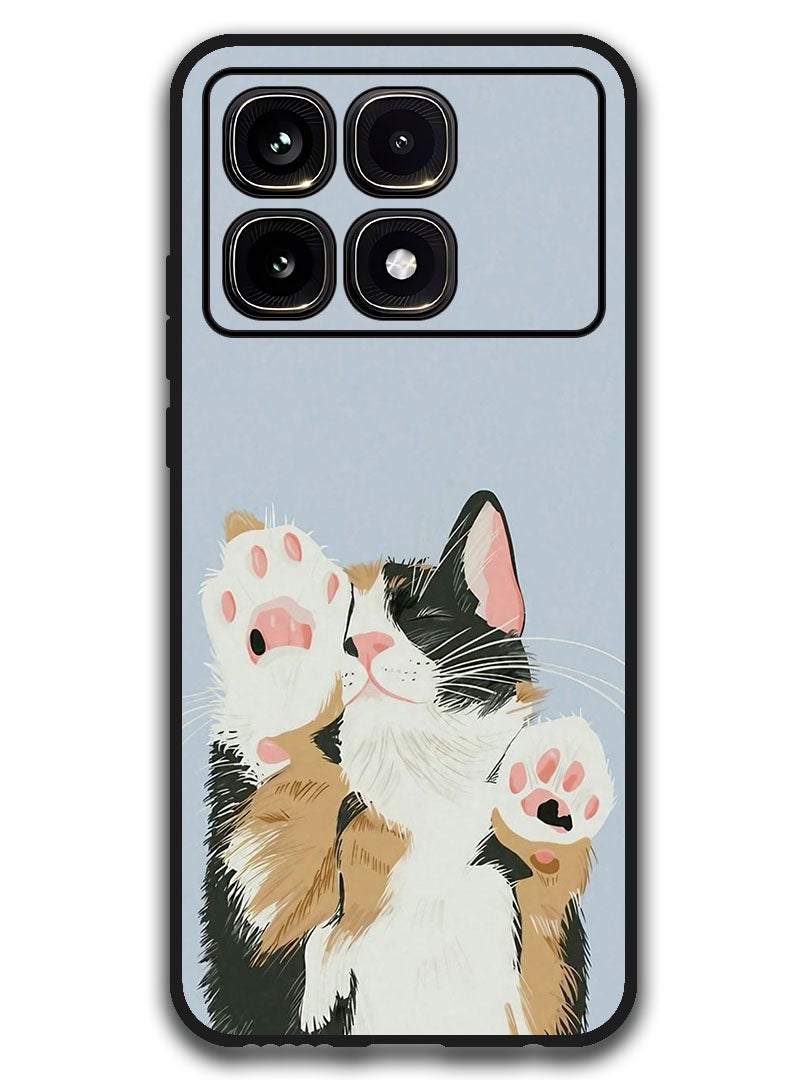 Theodor Protective Case Anti Scratch Shock Proof Bumper Cover For Xiaomi Redmi K70 Ultra Cat paws 1 - Image 1