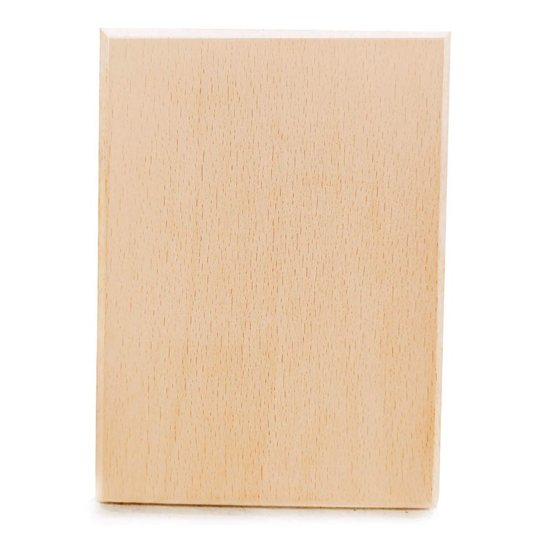 GFTBX BeechWood Plain Wooden Board for Craft , Art, Painting, DIY, Carving, Decoupage or Engraving | Wooden Planks | Wood Board | Wooden pieces for Craft | Hard Board for Craft | Wood Sheet (10x8 In, Blank) - Image 2