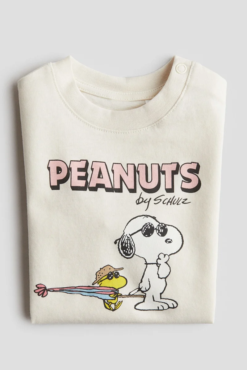 اتش اند ام Print-motif T-shirt
