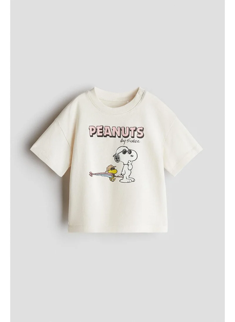 اتش اند ام Print-motif T-shirt