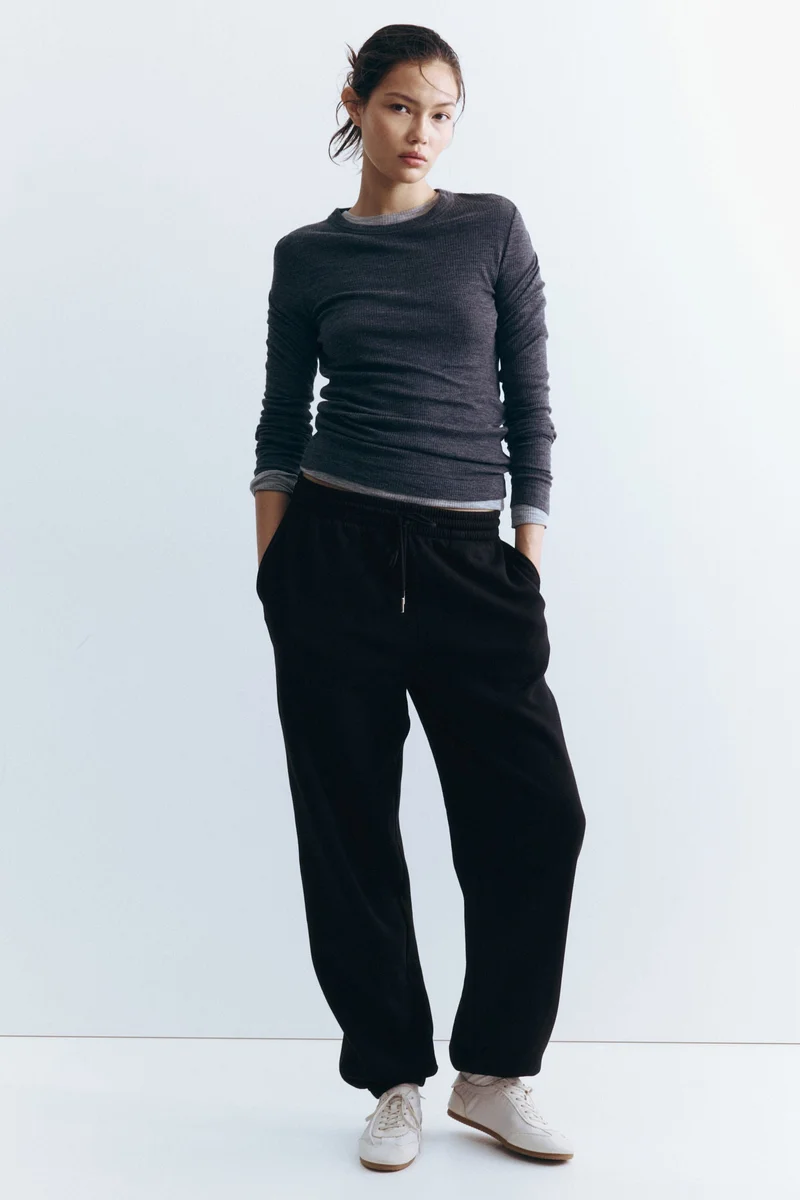 H&M Cotton-blend sweatpants