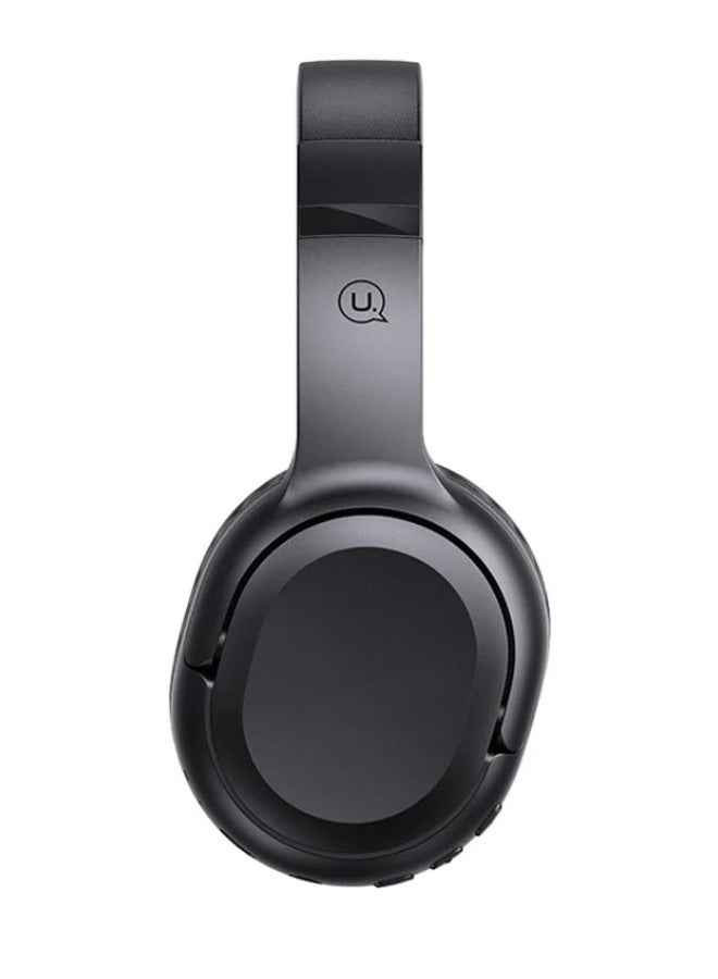 Usams سماعات رأس فوق الأذن متوافقة مع بلوتوث 5.3 تدوم حتى 40 ساعة من عمر البطارية - Image 2