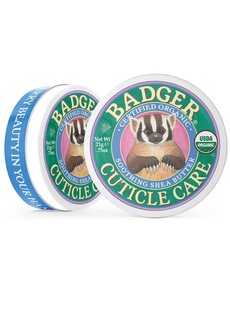 بادجير بلسم للإصبع من بادجر لتغذية الجلد المحيط بالأظافر والأظافر، مناسب للبشرة الجافة، 21 جرام - Image 1