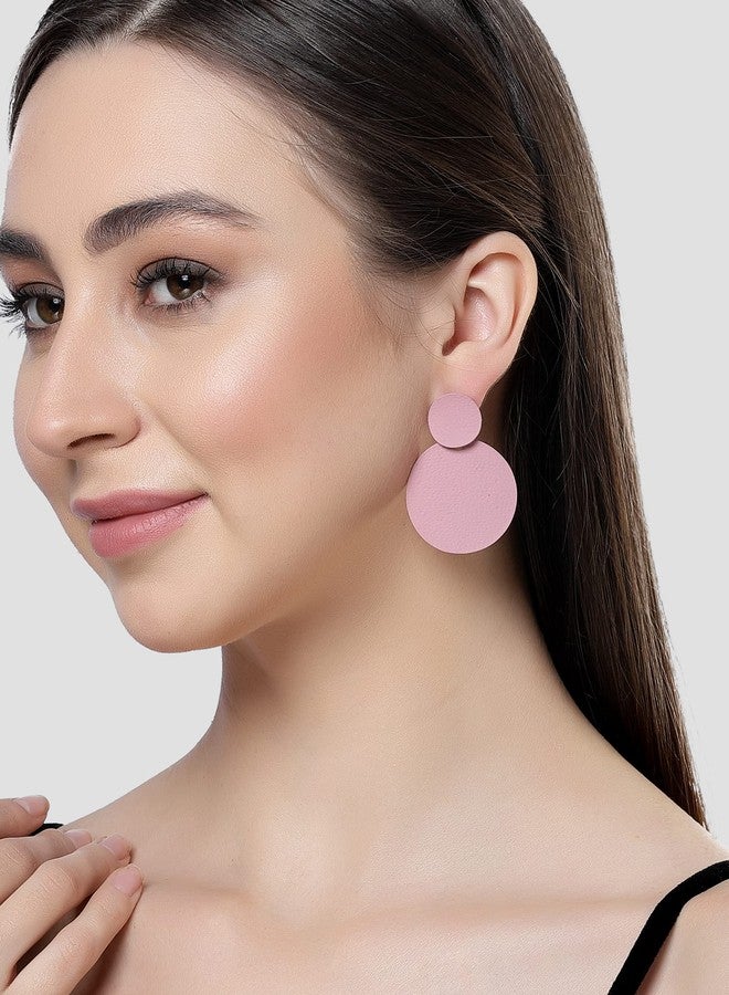 كارات كارت أقراط متدلية وردية اللون من كارات كارت للنساء - Image 2