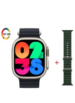WS Smart Watch WS009 Ultra  Series 9 With Health Fitness Tracker Sport Watch  Supports 4 addition Wrist Strap 49MM-Multicolour  - Image 3