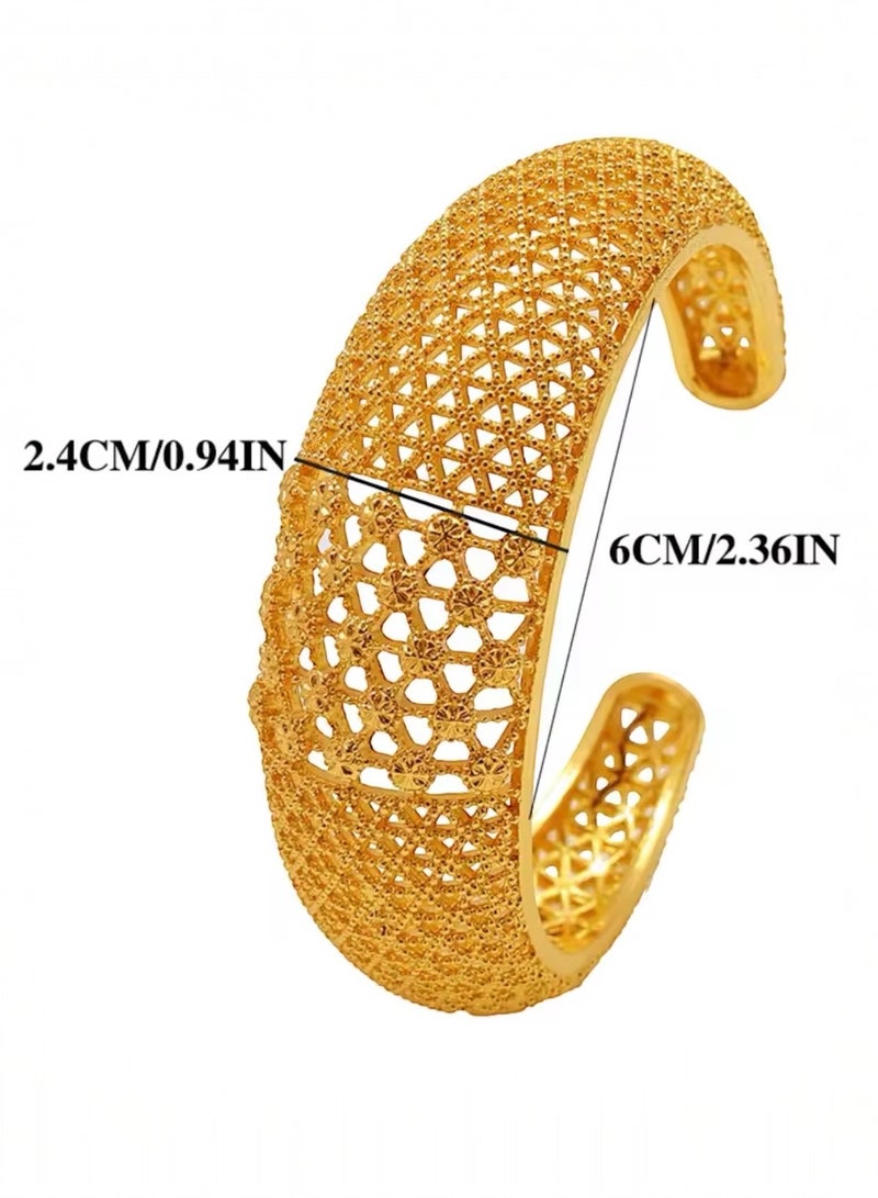 GOLDMAX 24K Gold Plated Bangle For Women - Image 5