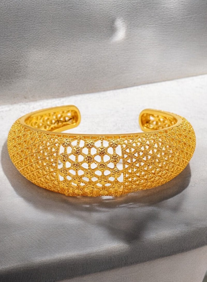 GOLDMAX 24K Gold Plated Bangle For Women - Image 3