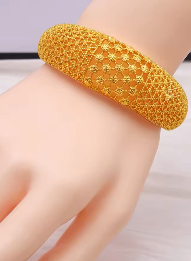 GOLDMAX 24K Gold Plated Bangle For Women - Image 2