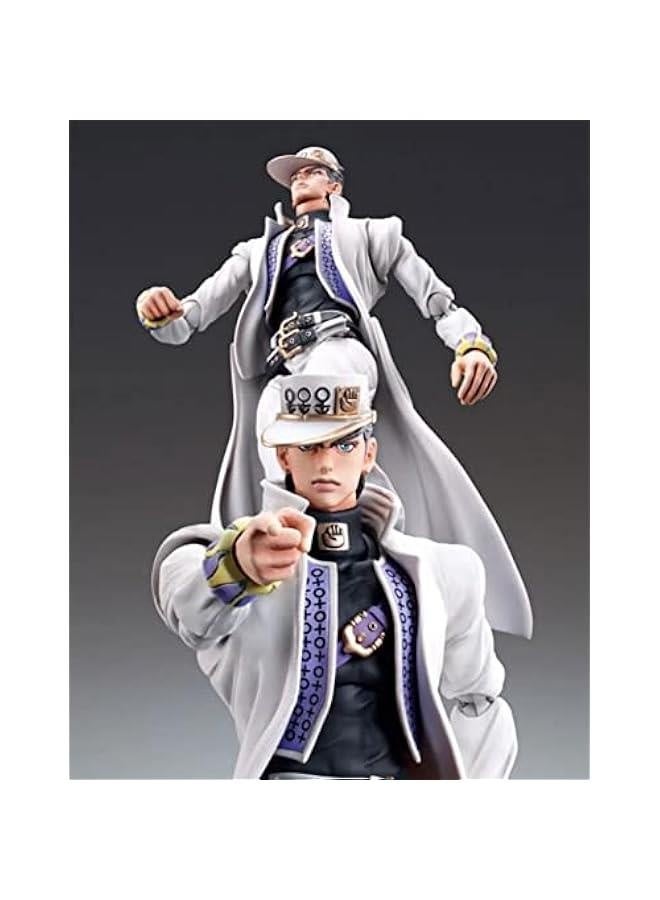 Kujo Jotaro Figures Bruno Bucciarati/Leone Abbacchi Anime Figure Statues Ultra Movable Action Figurine Ornaments