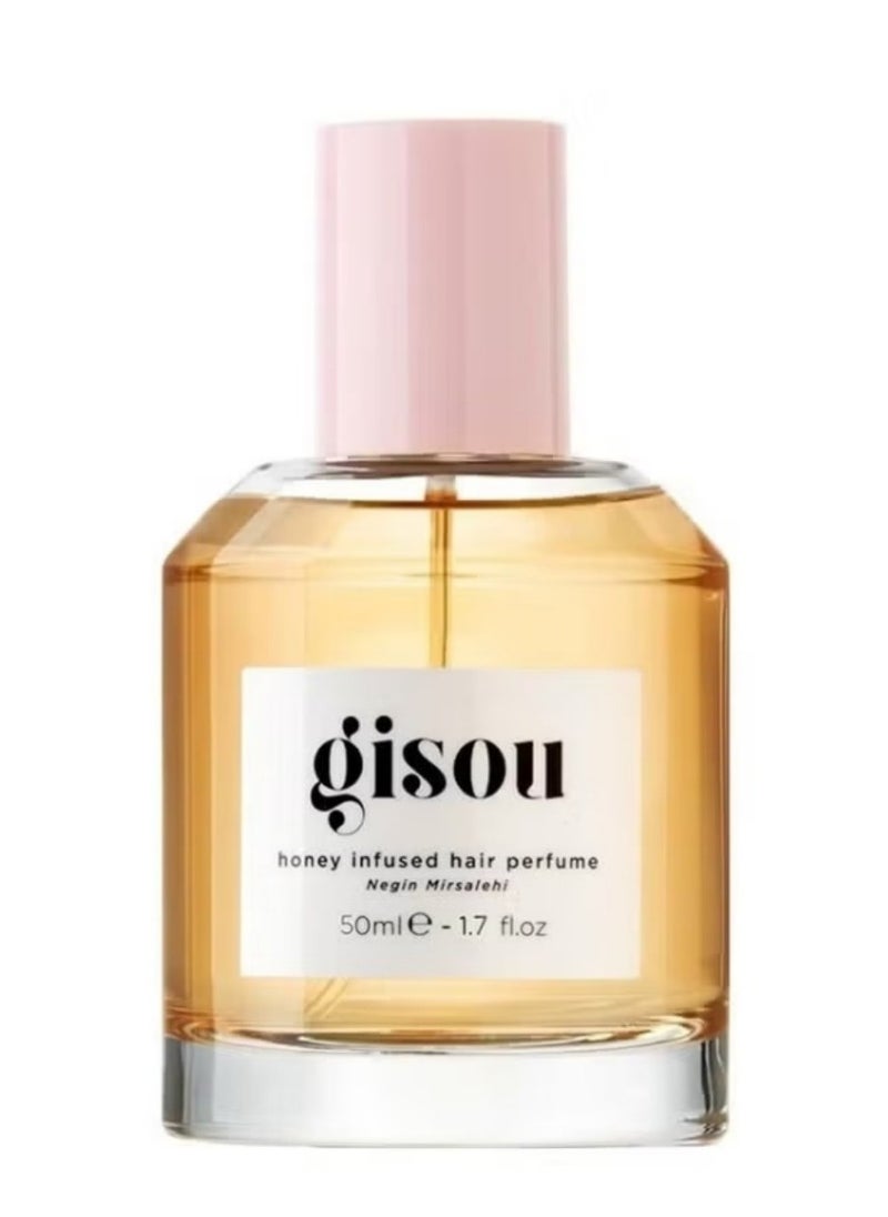 Gisou Honey Infused Hair Perfume 50ml – Delicate Nourishing Hair Oil 1.7oz for Softness and Shine  - Image 1