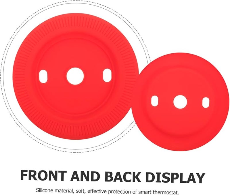 غطاء لوحة الحائط لثرموستات نيست سهل التركيب مقاوم للصدمات من السيليكون - Image 4