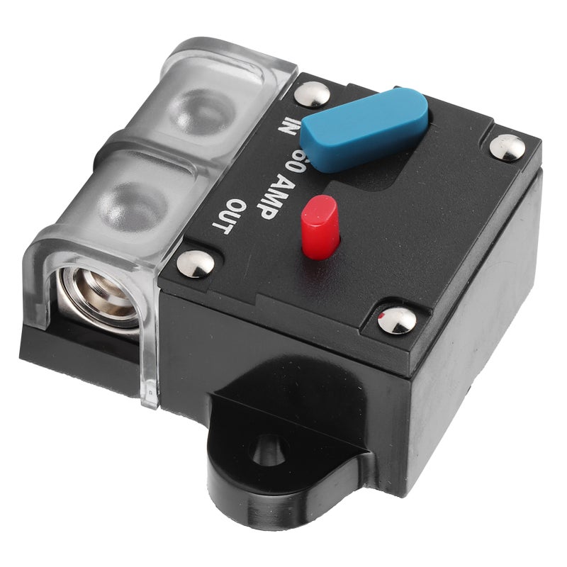 12‑24V Circuit Breaker Trolling Motor Auto Car Marine Boat Bike Stereo Audio Inline Fuse Holders Inverter60A - Image 5
