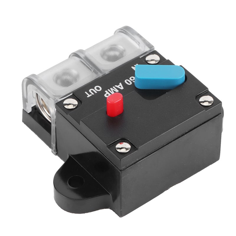 12‑24V Circuit Breaker Trolling Motor Auto Car Marine Boat Bike Stereo Audio Inline Fuse Holders Inverter60A - Image 4