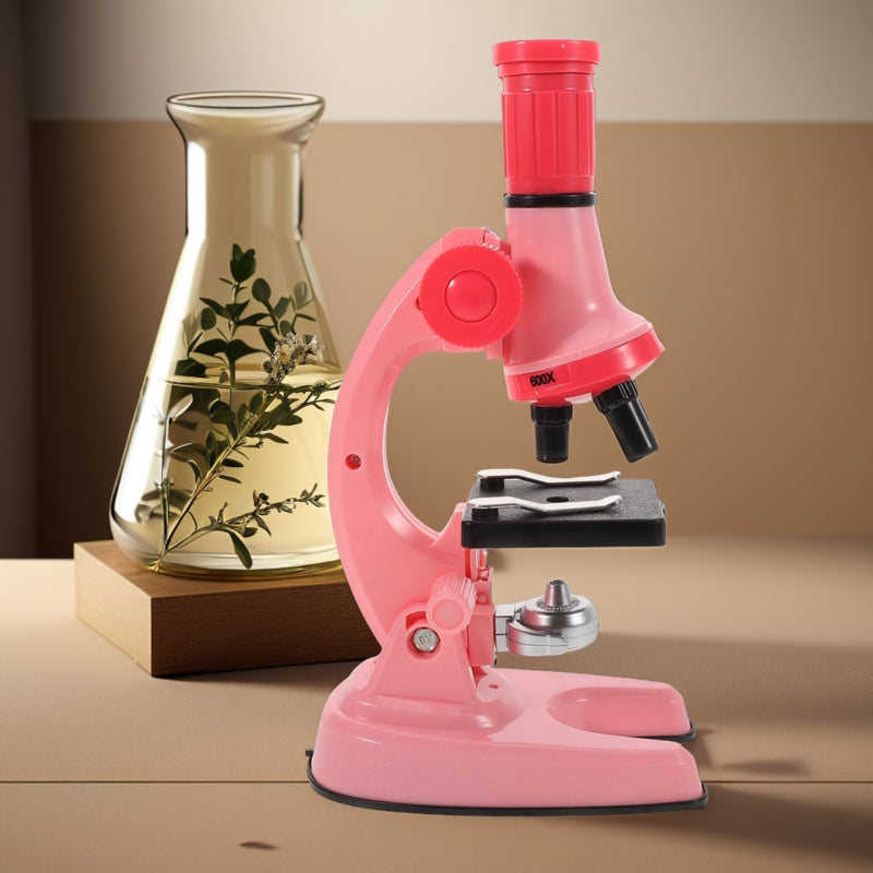 🧸 مجموعة علمية مجهر محمول للتجارب التعليمية للصغار - Image 4