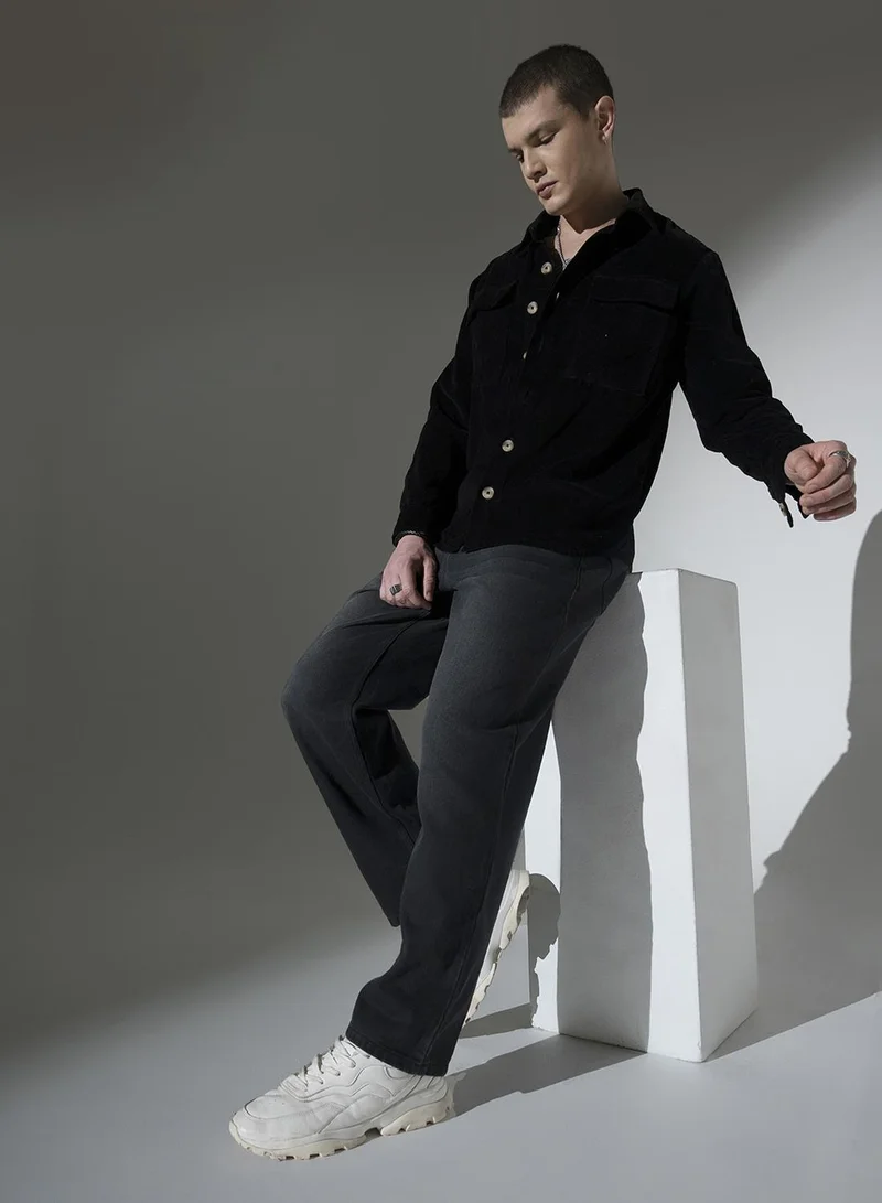 Hubberholme Black Jeans For Men