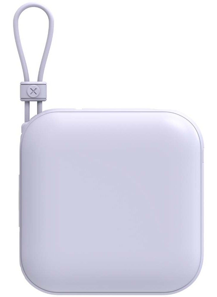 G-Tab FLEX10 – 10000mAh 22.5W Fast Charging Power Bank with Built-in Cables, Portable Charger for Travel & Daily Use - Image 4