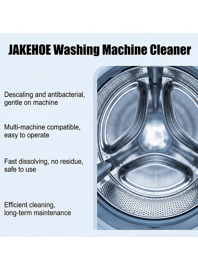 Jakehoe Washing Machine Cleaner, For Front And Top Loader Washer Machines Deep Cleaning, Washing Machine Cleaner Descaling Agent, Remove Odors Front Load Cleans Drum Tub seal Other Parts Descaler, 100ml - Image 4