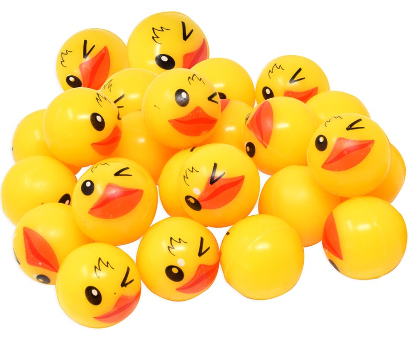 Kiddie Play كرات قفز للأطفال 25 كرة للاحتفالات مع تصميم البط - Image 3