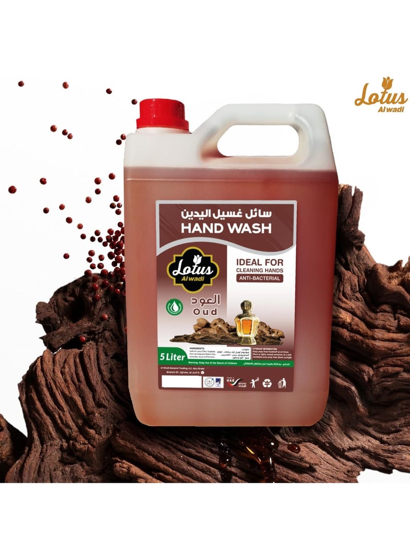 Lotus Power & Fresh Anti Bacterial Hand Wash Oud Fragrance 5 L  - Image 3
