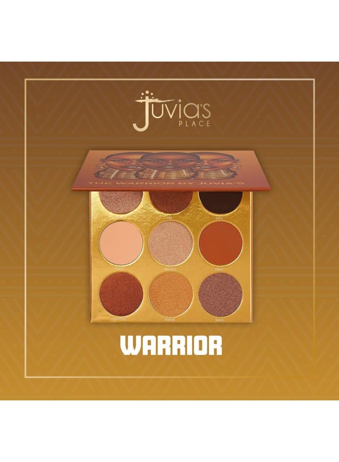 Juvia's Place لوحة المحارب - الذهب الدافئ، البني والبرونزي، ظلال 9، لوحة دافئة ومحايدة، لوحة مكياج ملونة ومشرقة، - Image 5