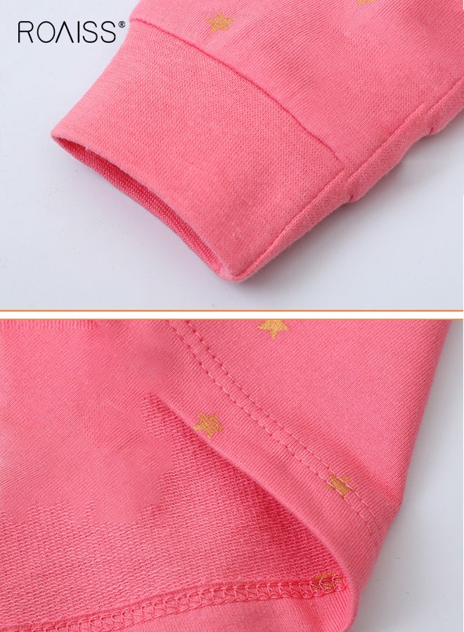 رويس فستان منقّط رائع للفتيات، فستان بأكمام طويلة على شكل حرف A بنقوش كرتونية، فستان تنكري للربيع والخريف، مناسب للارتداء اليومي والأنشطة الخارجية - Image 4