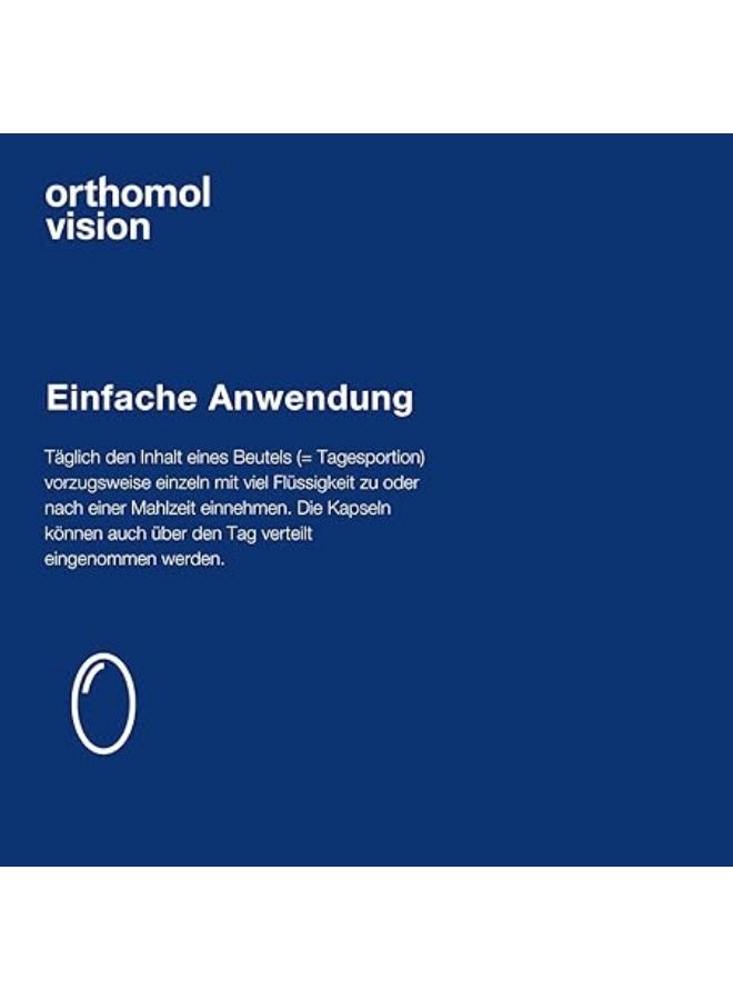 أورثومول فيجن (Orthomol Vision) – 90 كبسولة مكمل غذائي لدعم صحة العين والرؤية - Image 4