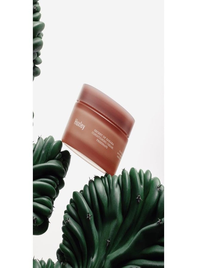 Huxley Secret of Sahara Conditioning Cream; Free Shape 50ml / 1.69 fl.oz, Hydrating Barrier Moisturizer, Korean Moisturizing Cream, Cactus Fermentation Liquid, Ceramide Cream - Image 4