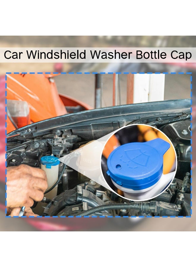 NajmStyle Replacement Car Washer Bottle Cap-Plastic Windscreen Washer Bottle Cap Automobile Washer Wiper Windshield Cleaning Fluid Bottle Cover Lid for 206 408 207 - Image 4